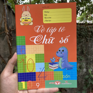 Bé tự tin vào lớp 1 - Vở tập tô chữ số